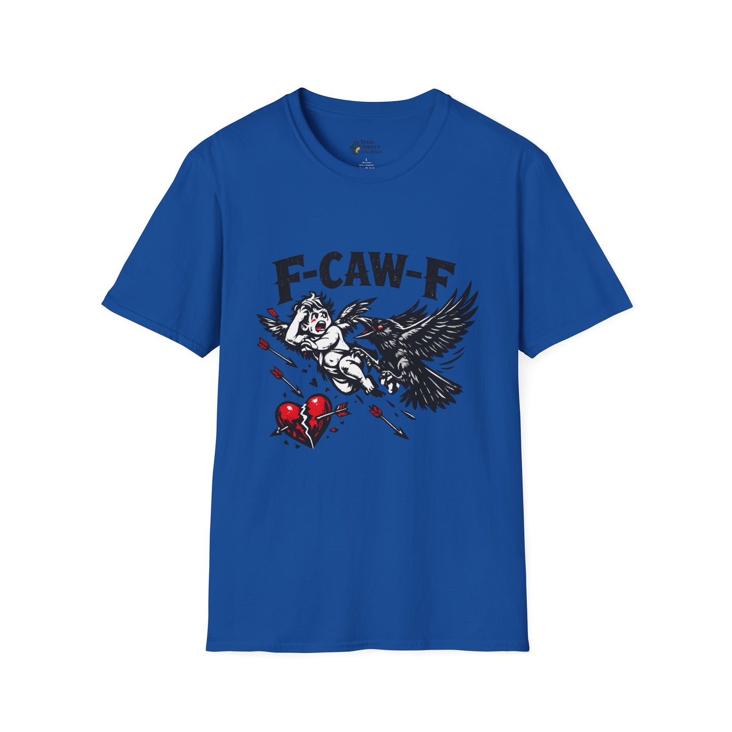 F-CAW-F Anti-Valentine Crow Tee | Funny Valentine’s Day Shirt