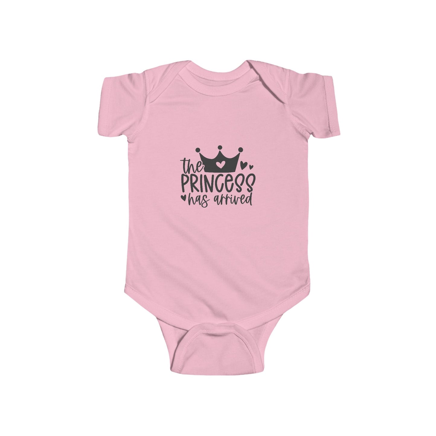 Baby Bodysuit - "The Princess Has Arrived" Newborn Onesie