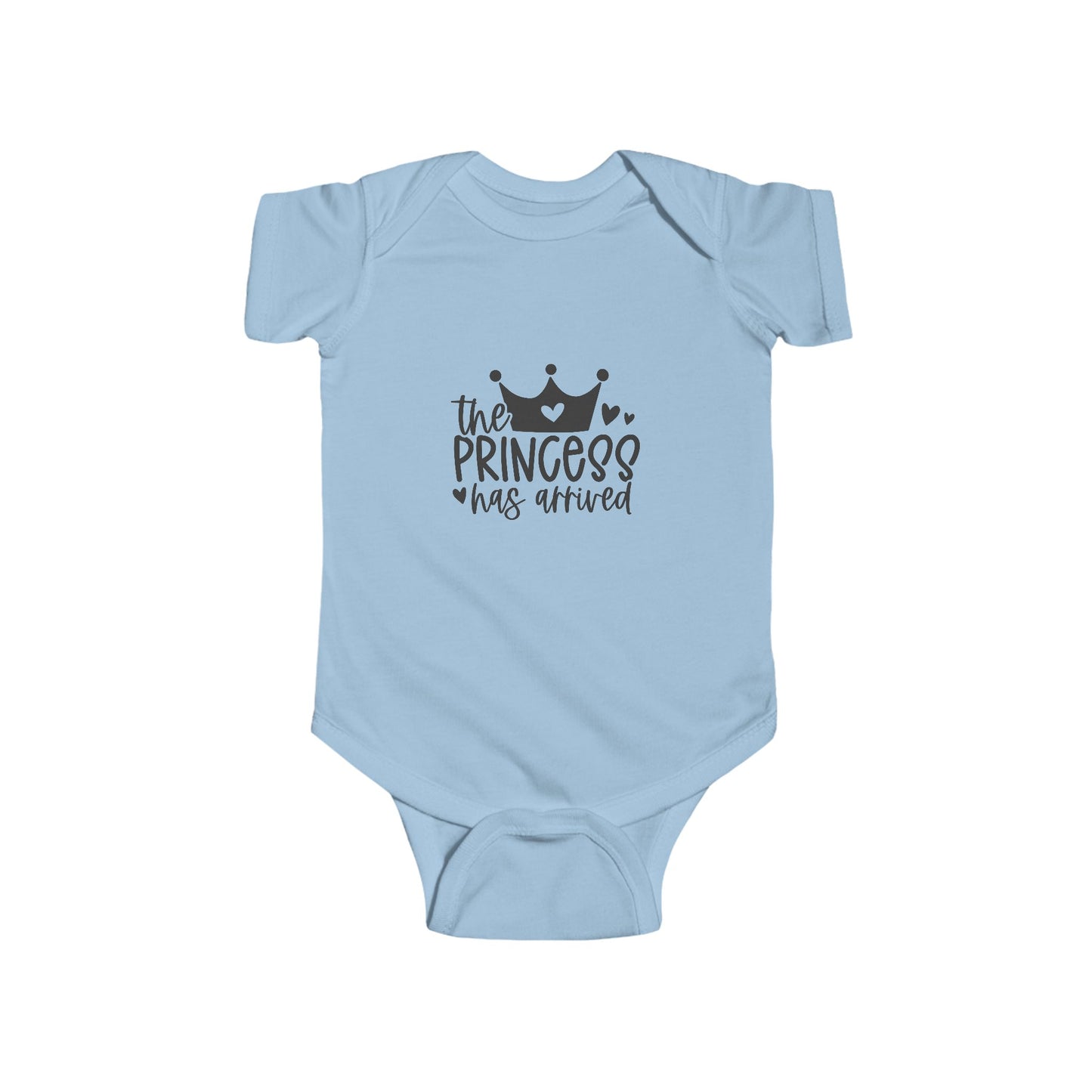 Baby Bodysuit - "The Princess Has Arrived" Newborn Onesie