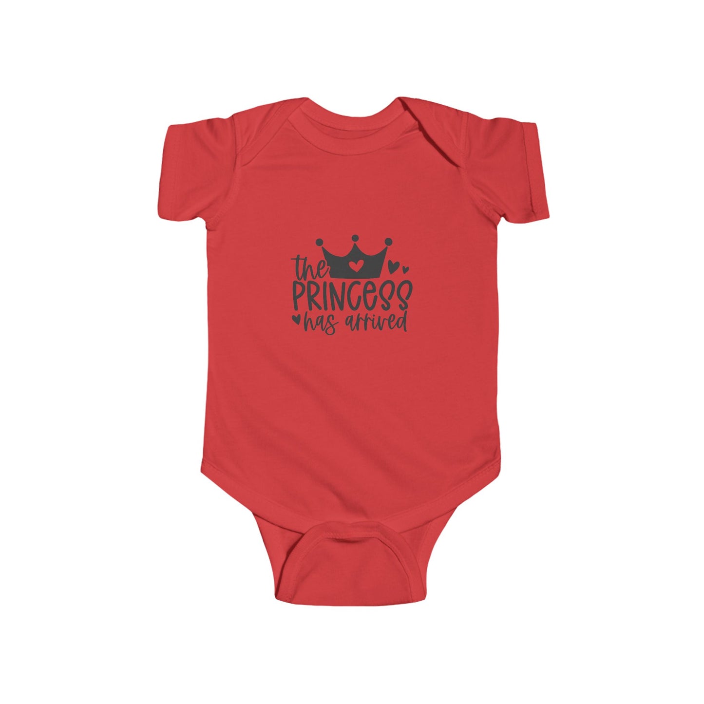 Baby Bodysuit - "The Princess Has Arrived" Newborn Onesie