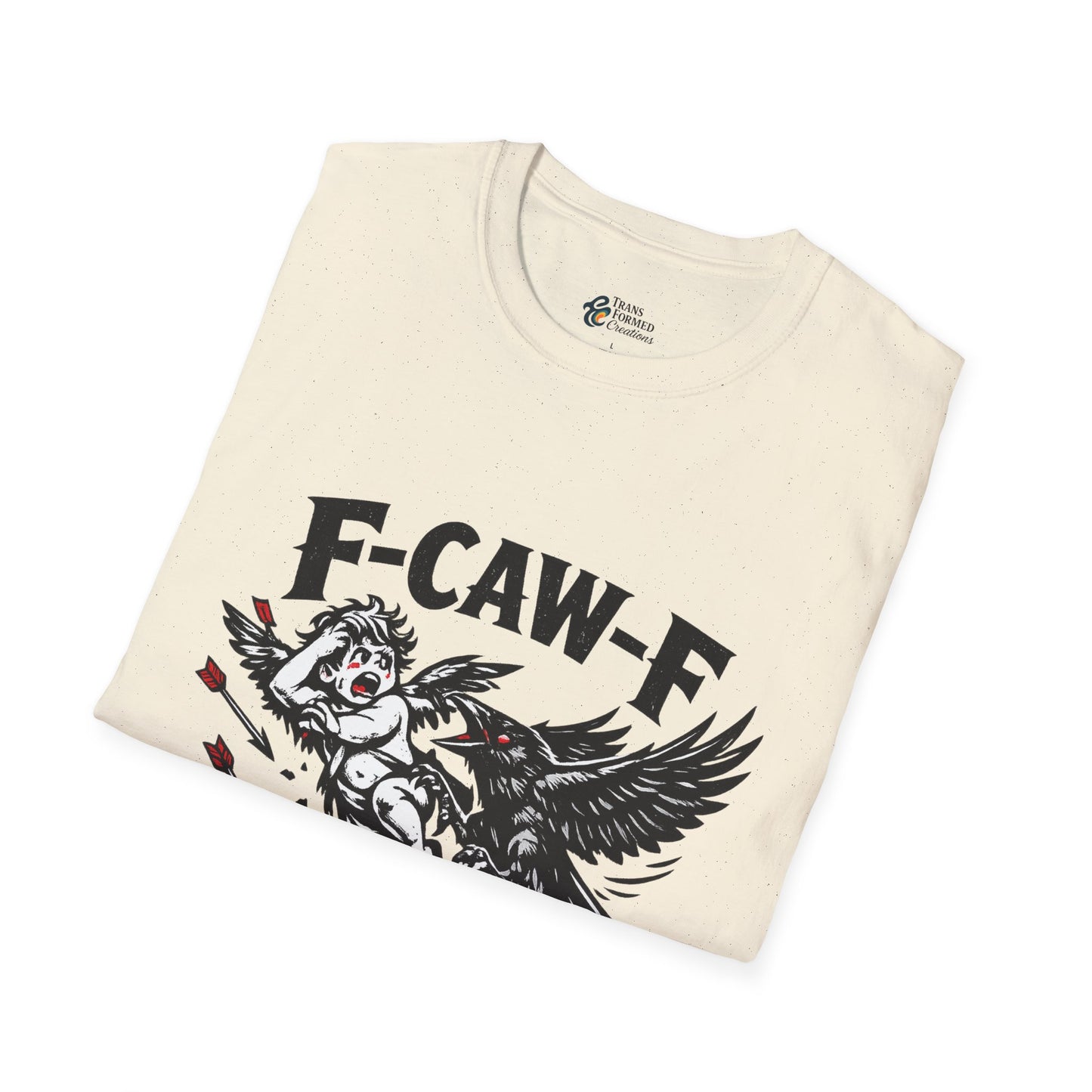 F-CAW-F Anti-Valentine Crow Tee | Funny Valentine’s Day Shirt