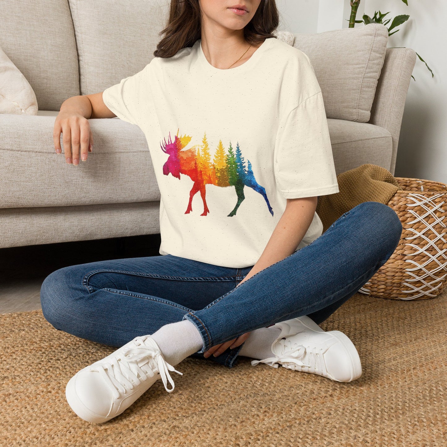 LGBTQIA Pride Maine Moose T-Shirt