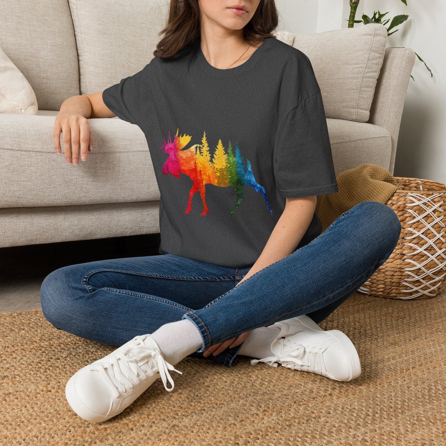 LGBTQIA Pride Maine Moose T-Shirt