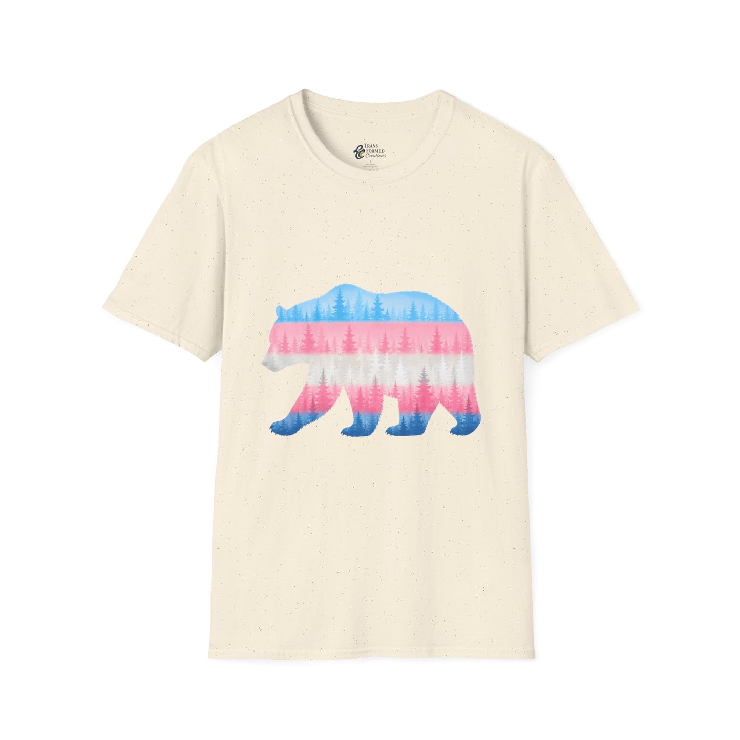 Transgender Pride Maine Bear T-Shirt