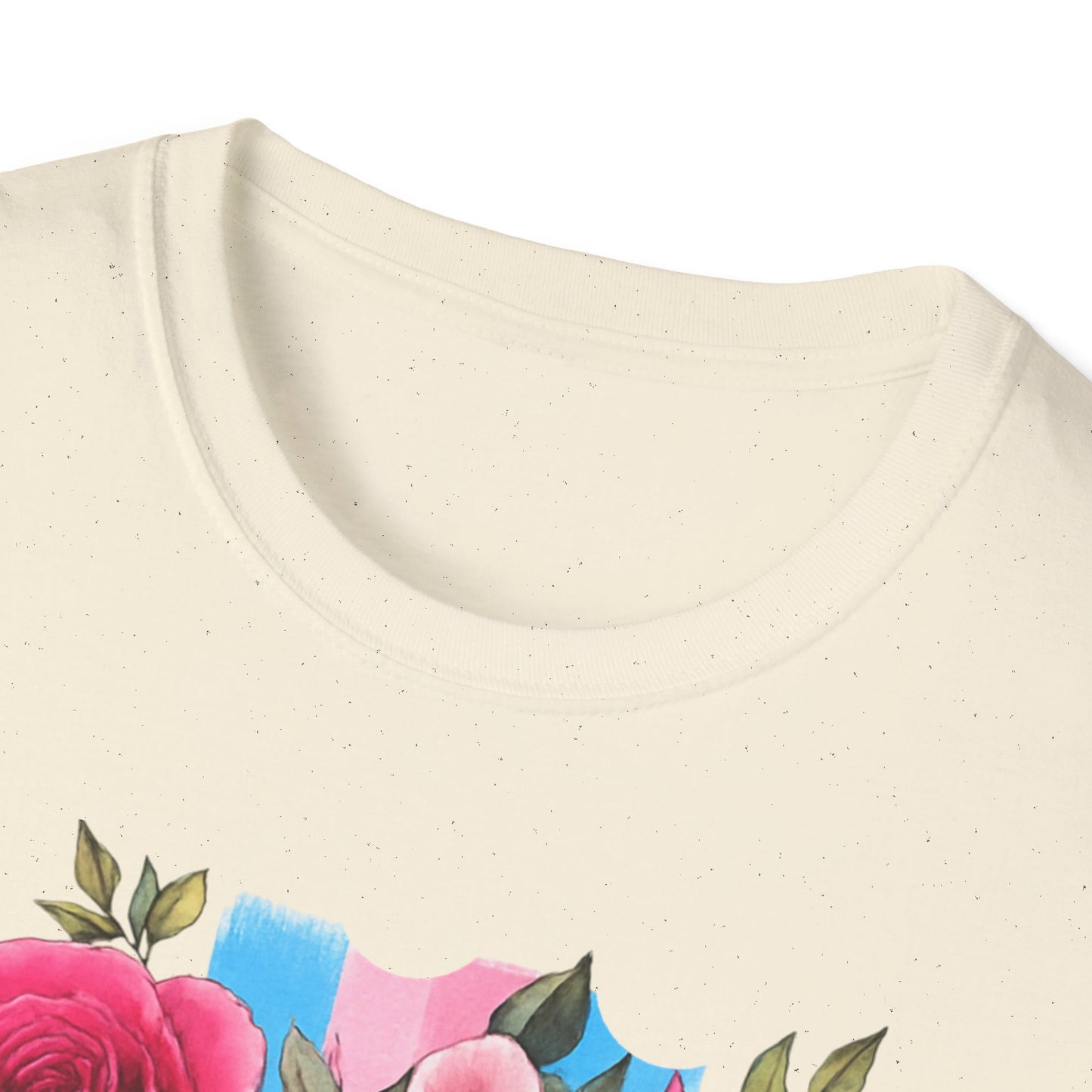 Colorful Floral Skull T-Shirt, Dia de los Muertos Tee, Casual Wear, Gifts for Her, Graphic Shirt, Boho Style Fashion