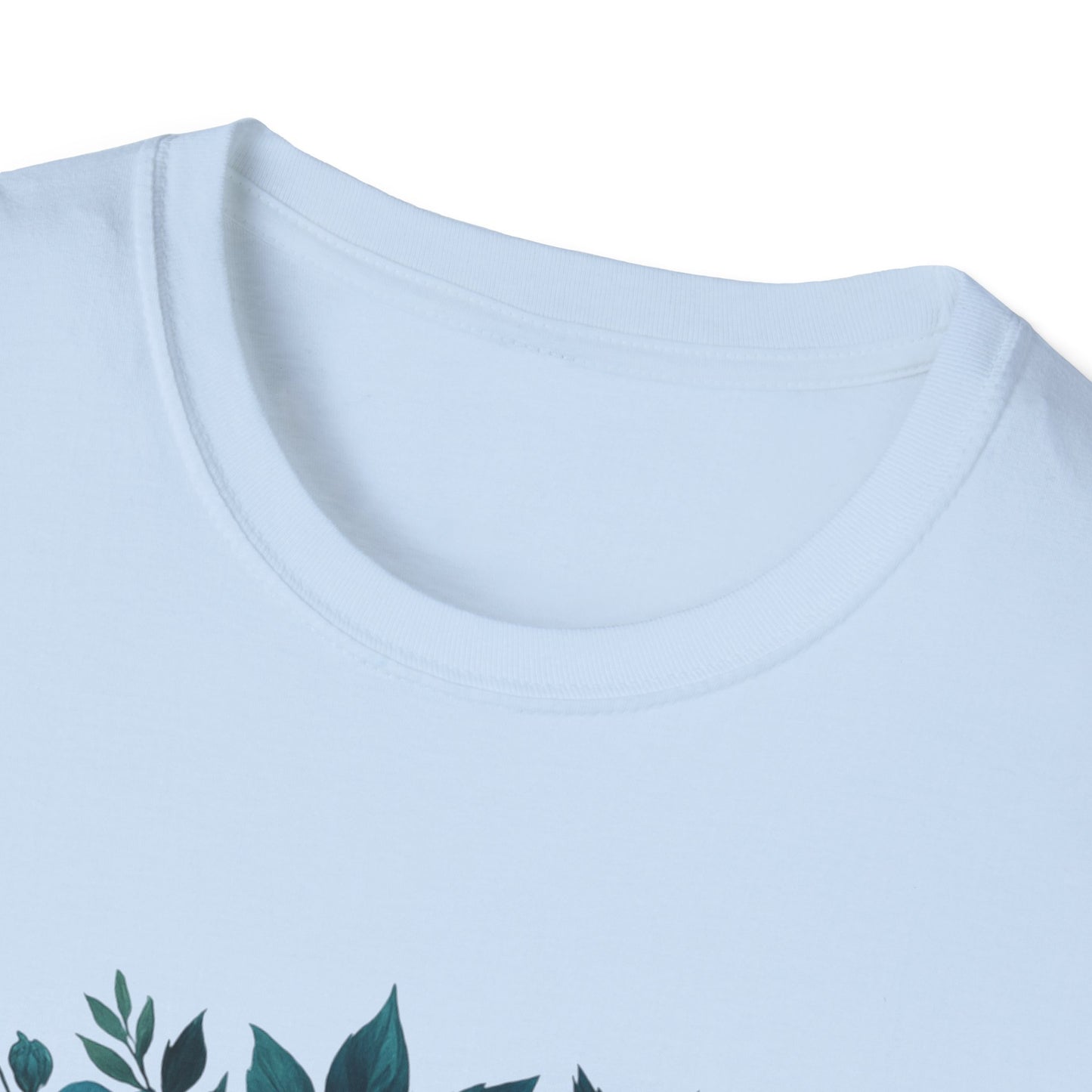 Colorful Floral Skull T-Shirt, Dia de los Muertos Tee, Casual Wear, Gifts for Her, Graphic Shirt, Boho Style Fashion