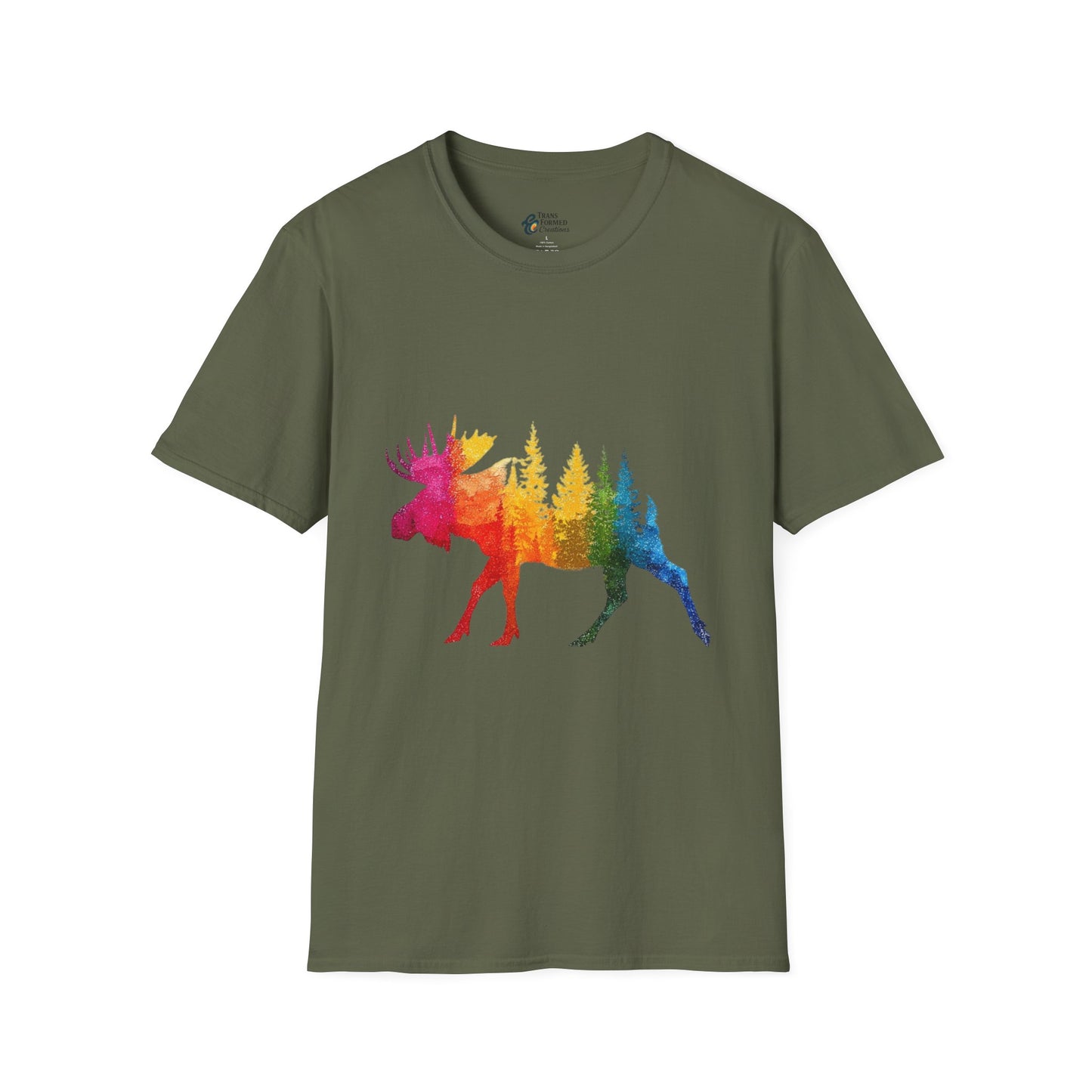 LGBTQIA Pride Maine Moose T-Shirt