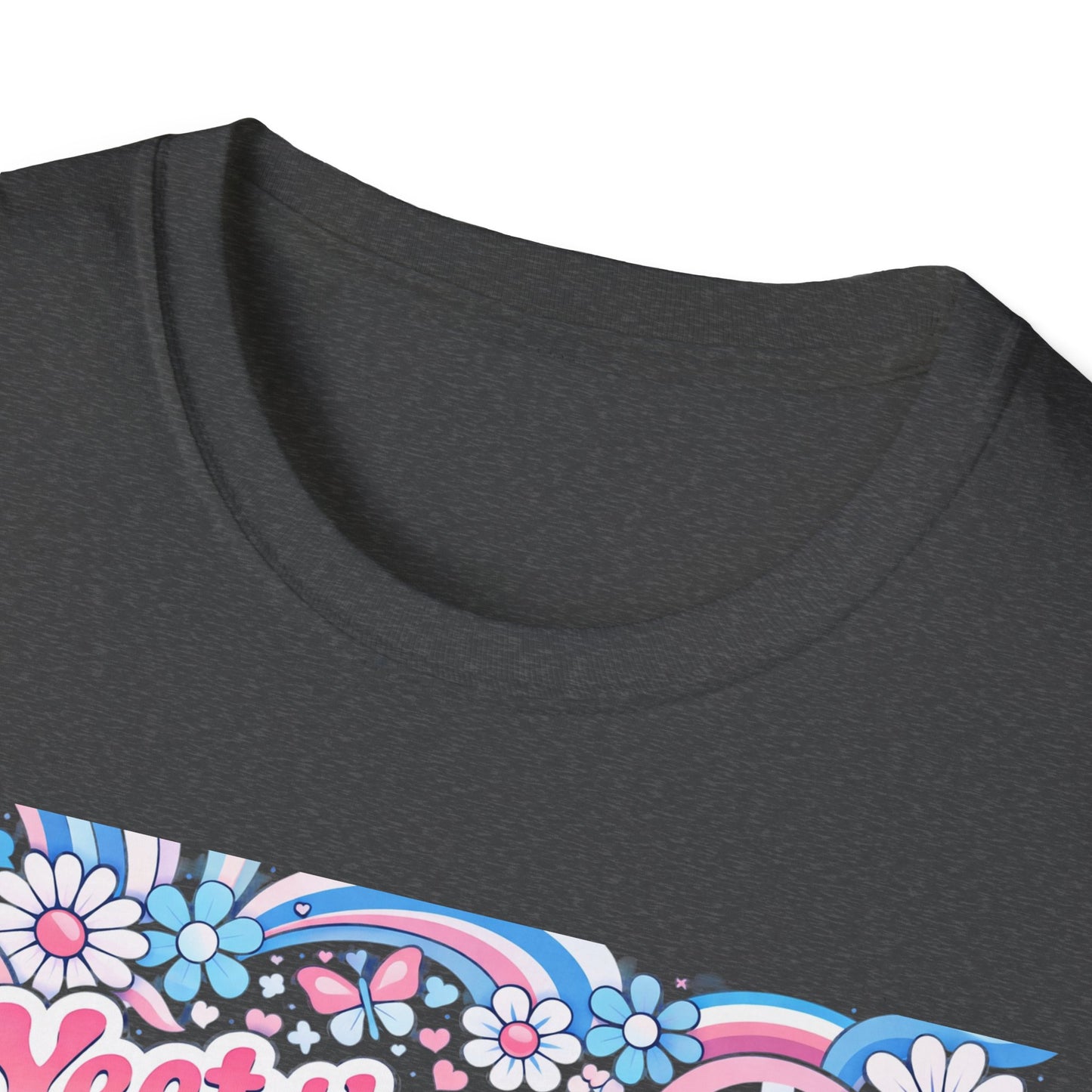 Transgender Colors Tee — "Yeet The Tits. Save The Nips."
