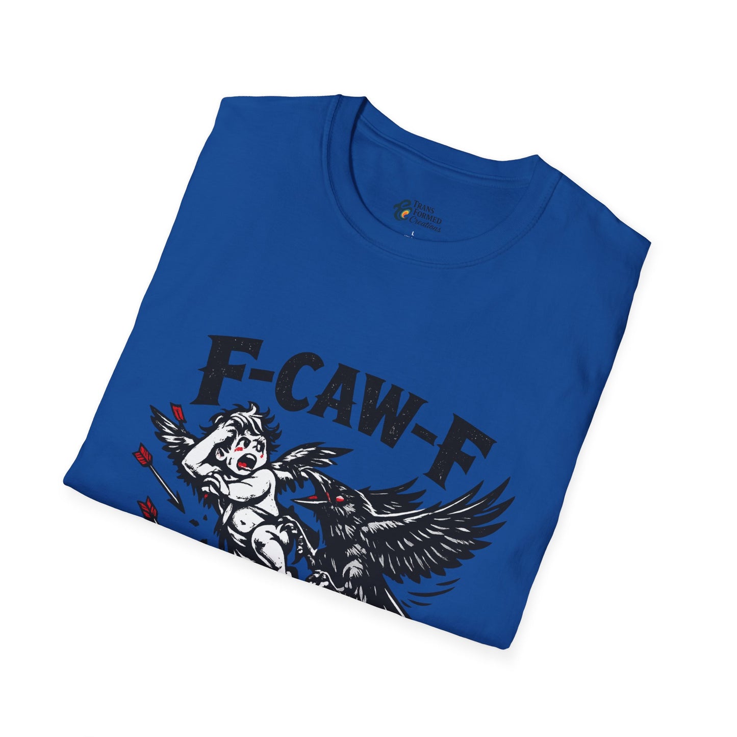 F-CAW-F Anti-Valentine Crow Tee | Funny Valentine’s Day Shirt