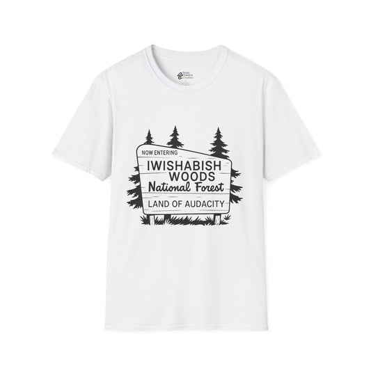 Iwishabish Woods T-Shirt — Nature Sign Tee