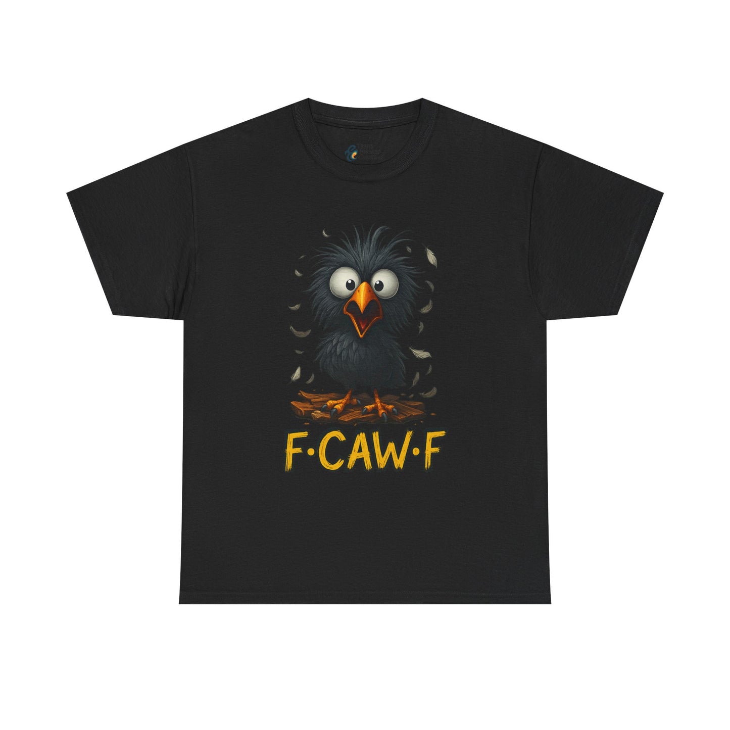 Funny Fowl Unisex Heavy Cotton Tee - Perfect for Bird Lovers, Casual Wear, Gifts, and Celebrating Special Occasions, Humorous Animal Shirt