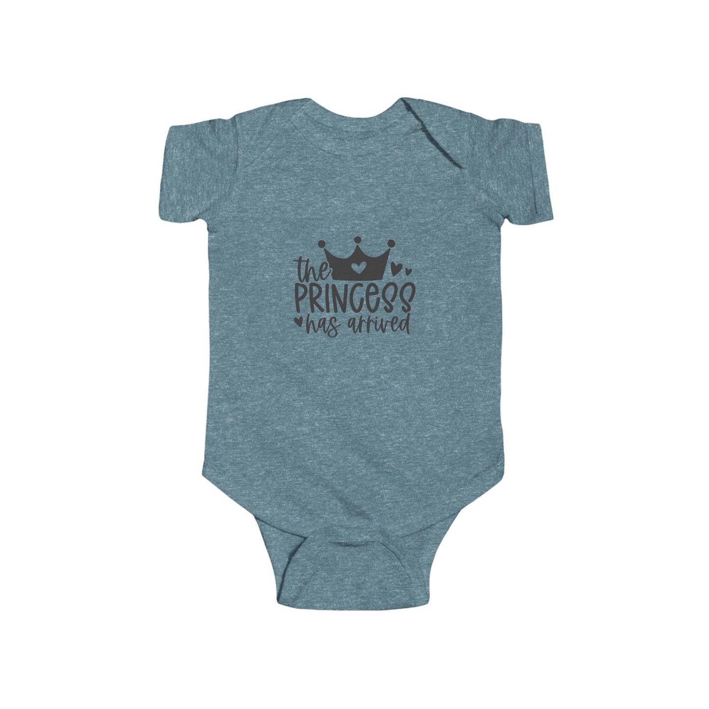 Baby Bodysuit - "The Princess Has Arrived" Newborn Onesie