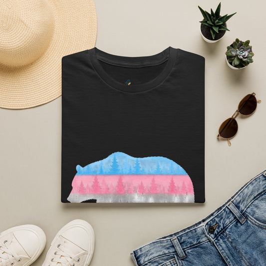 Transgender Pride Maine Bear T-Shirt
