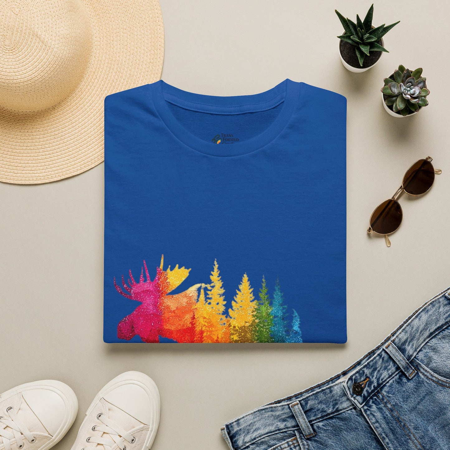 LGBTQIA Pride Maine Moose T-Shirt