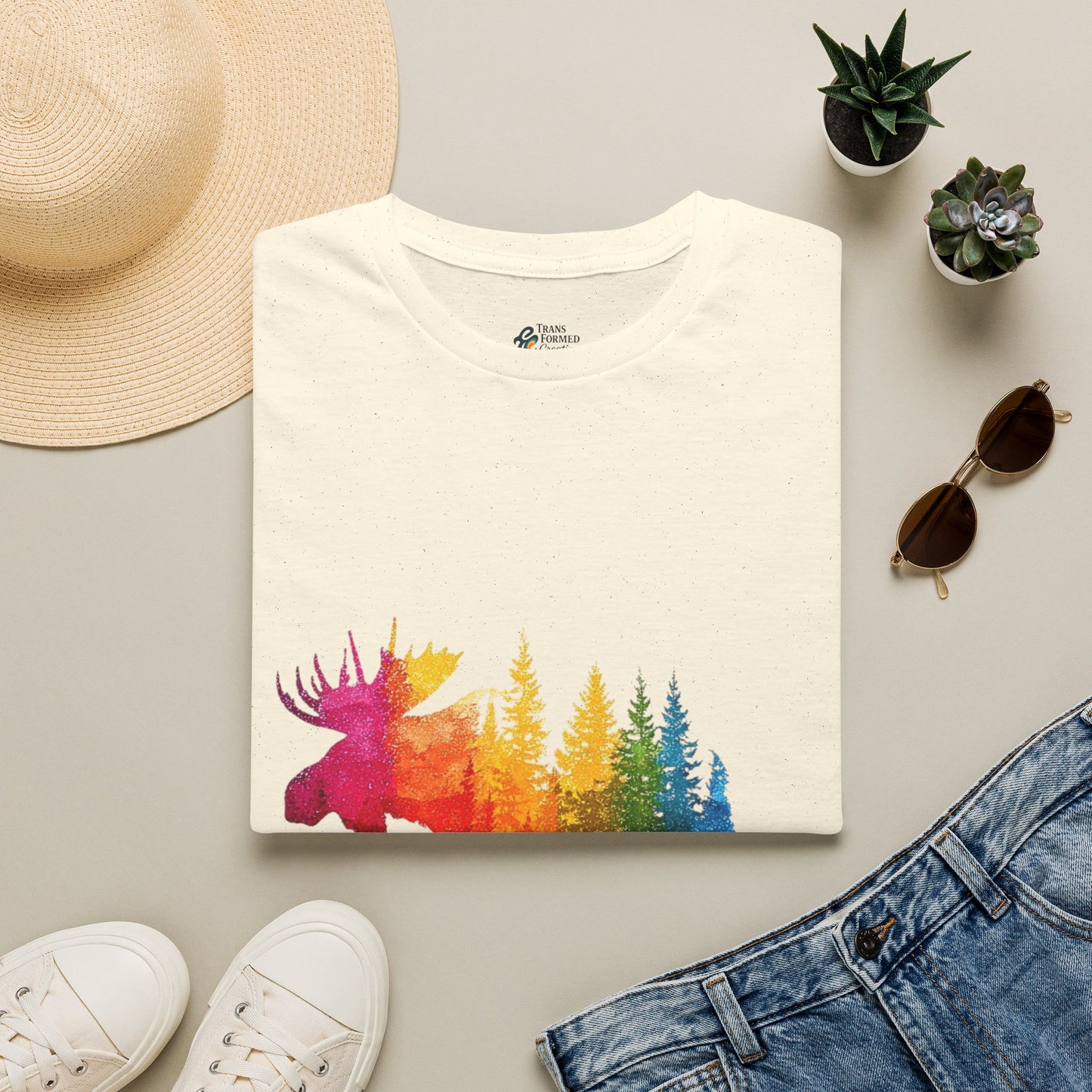 LGBTQIA Pride Maine Moose T-Shirt