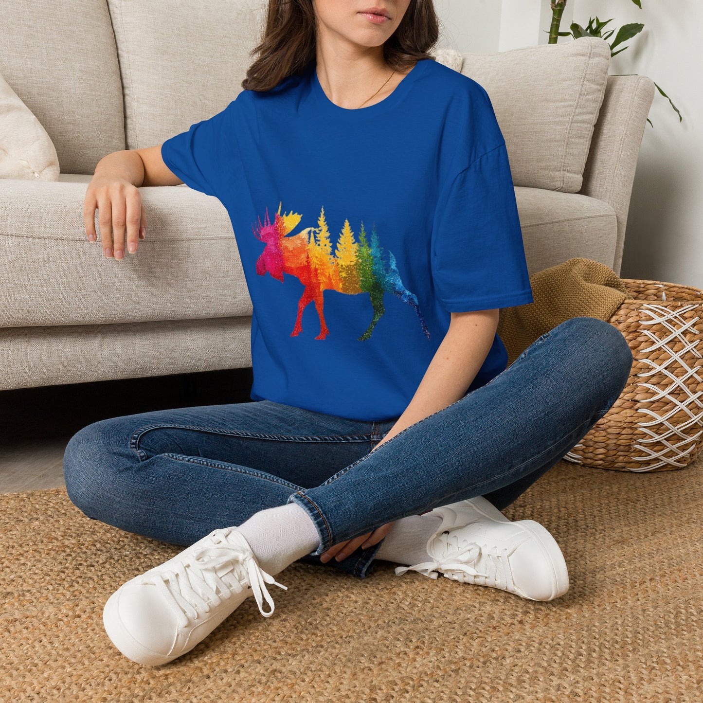 LGBTQIA Pride Maine Moose T-Shirt