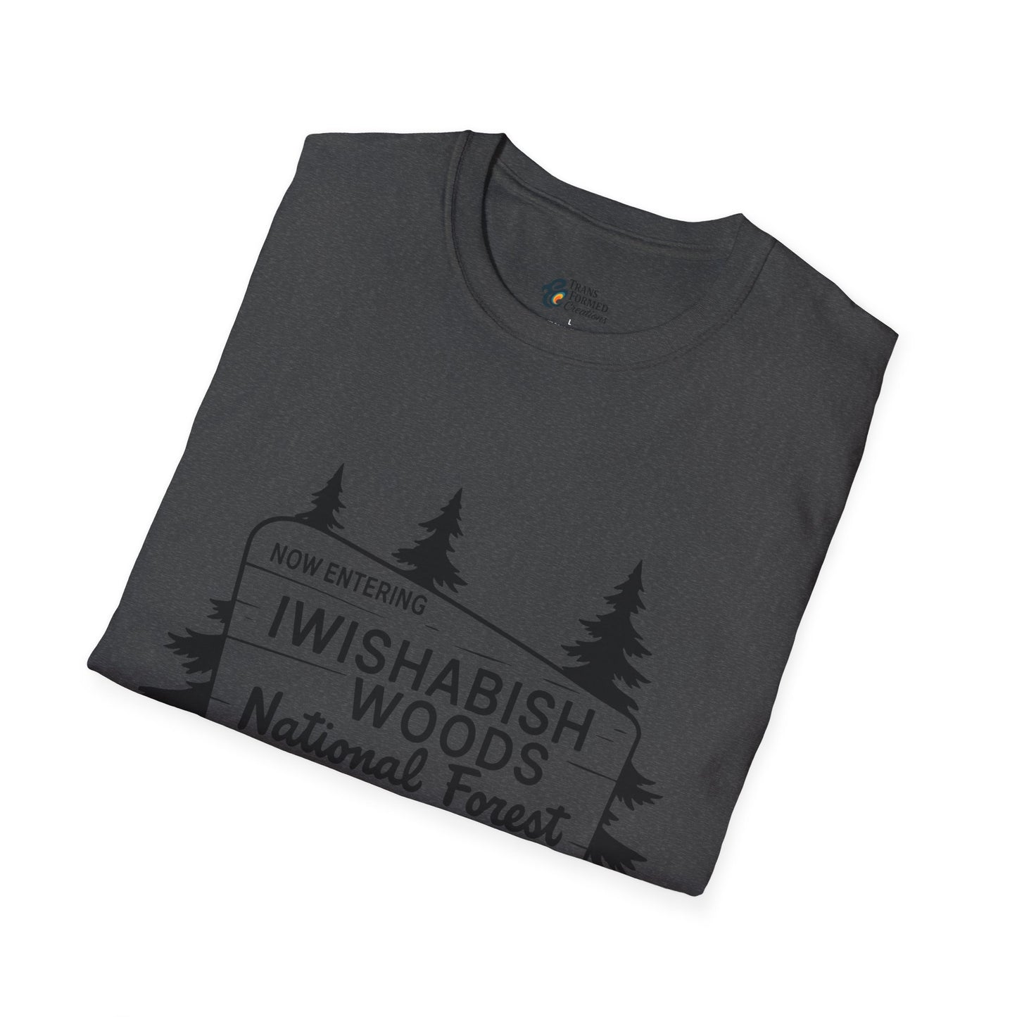 Iwishabish Woods T-Shirt — Nature Sign Tee