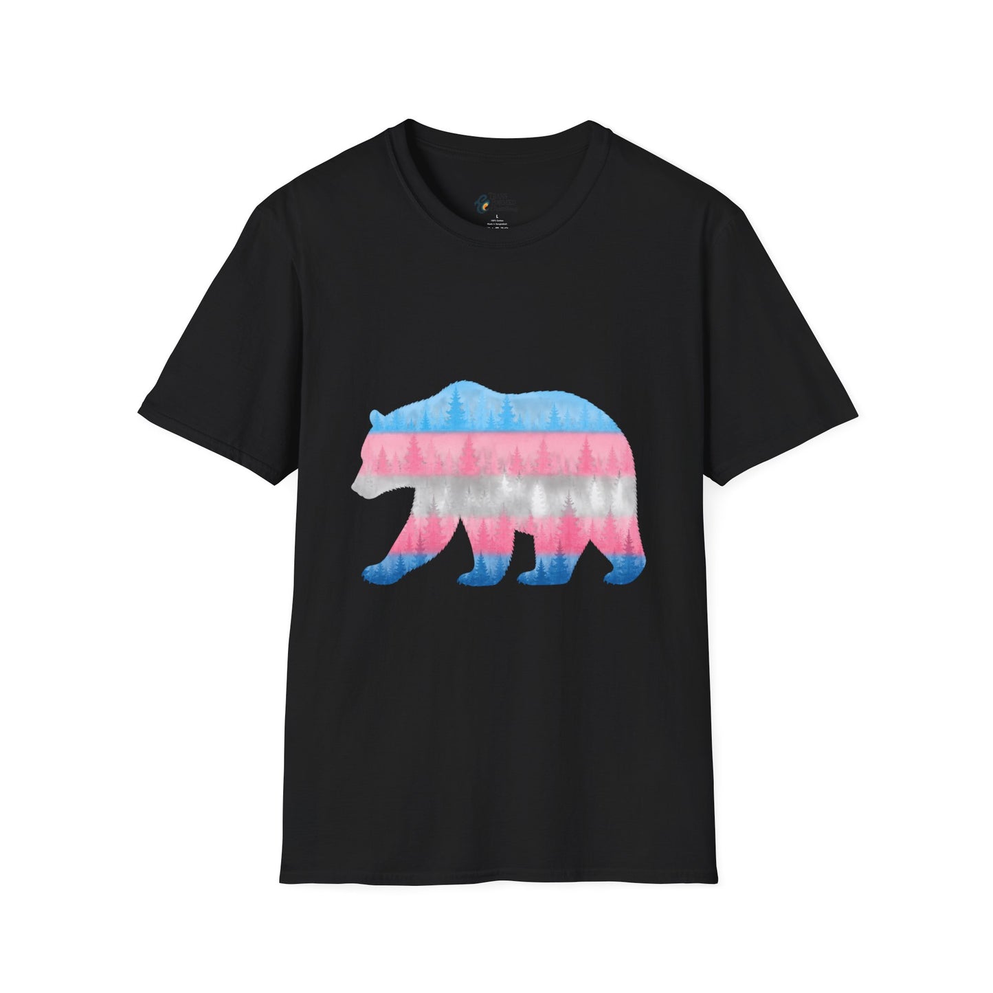 Transgender Pride Maine Bear T-Shirt