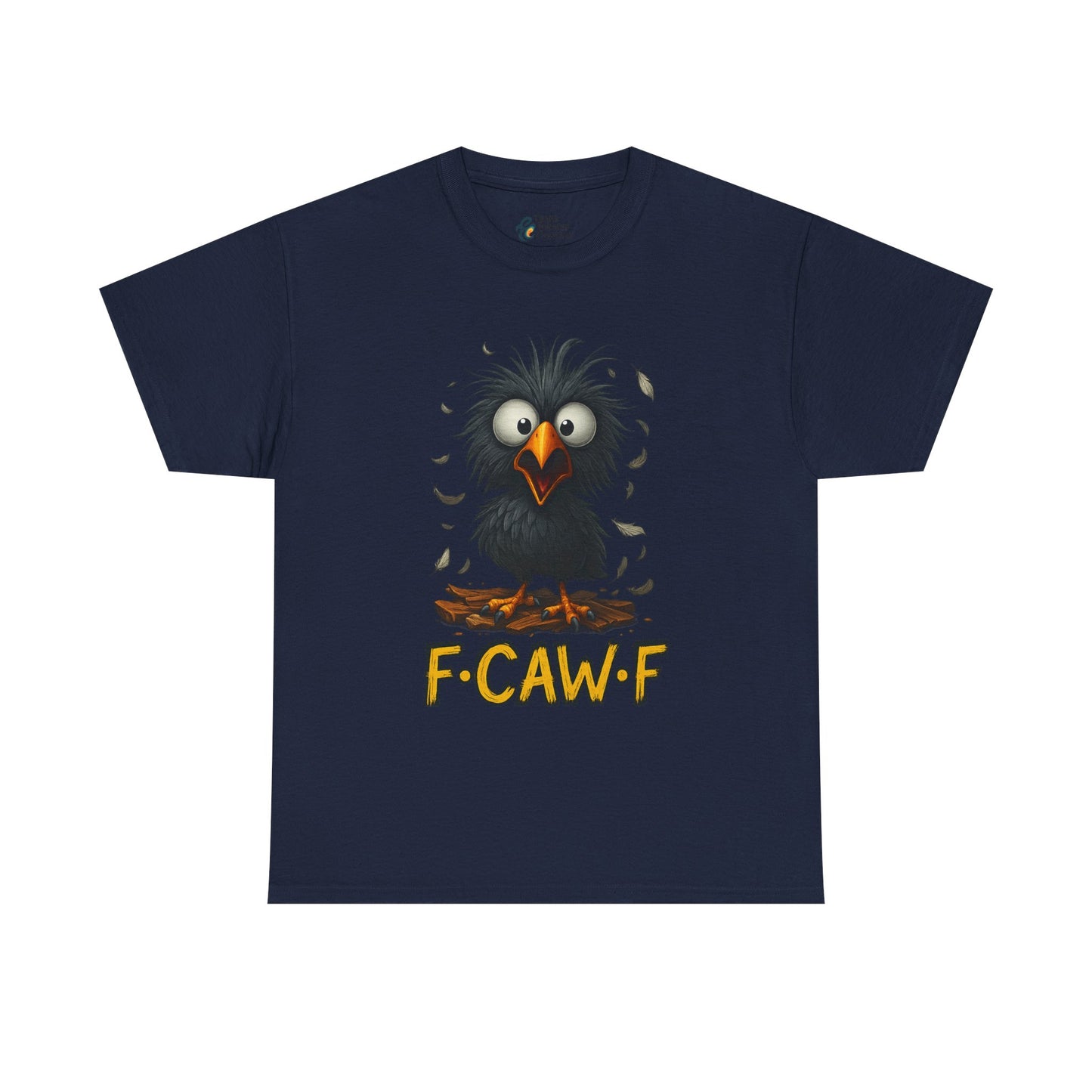 Funny Fowl Unisex Heavy Cotton Tee - Perfect for Bird Lovers, Casual Wear, Gifts, and Celebrating Special Occasions, Humorous Animal Shirt