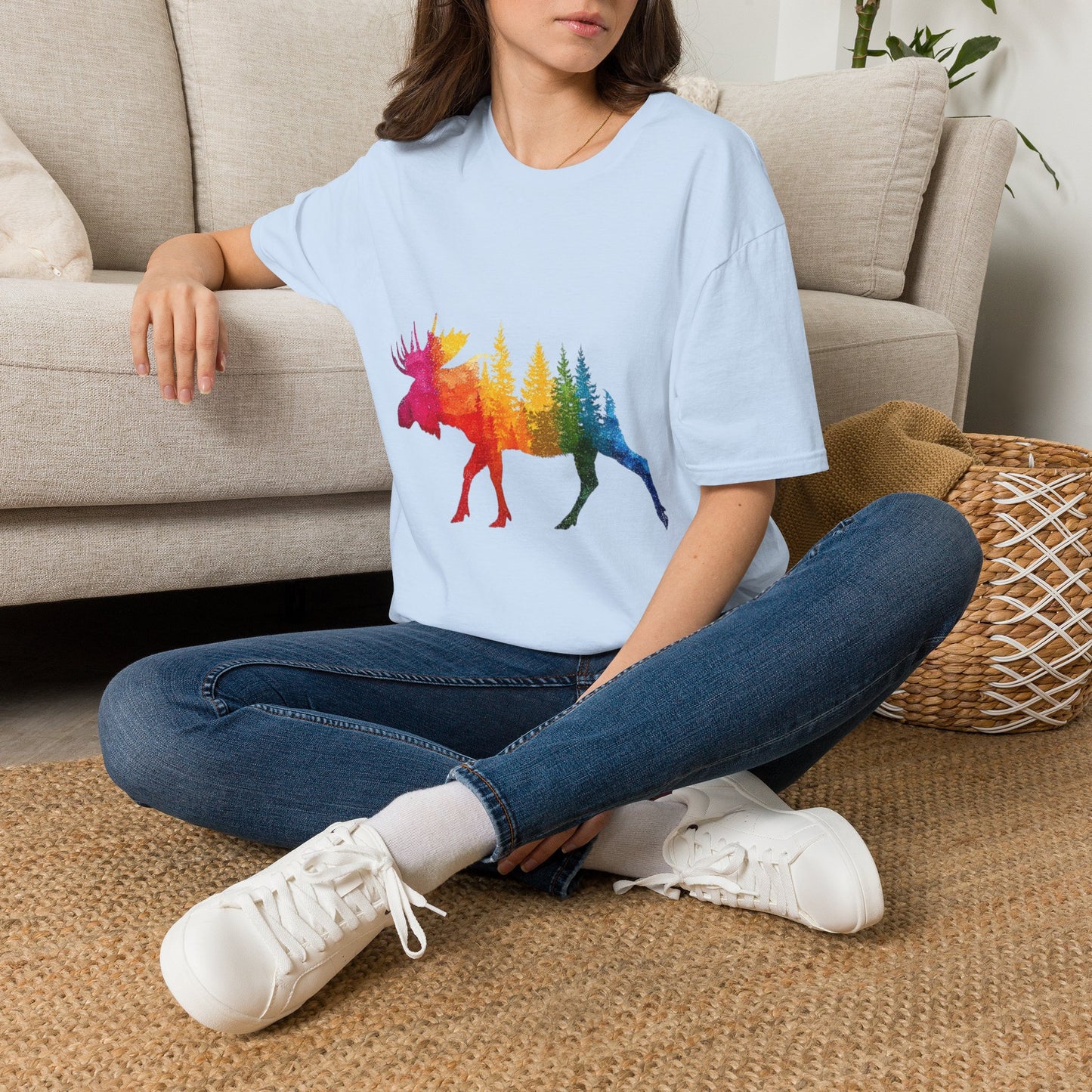 LGBTQIA Pride Maine Moose T-Shirt