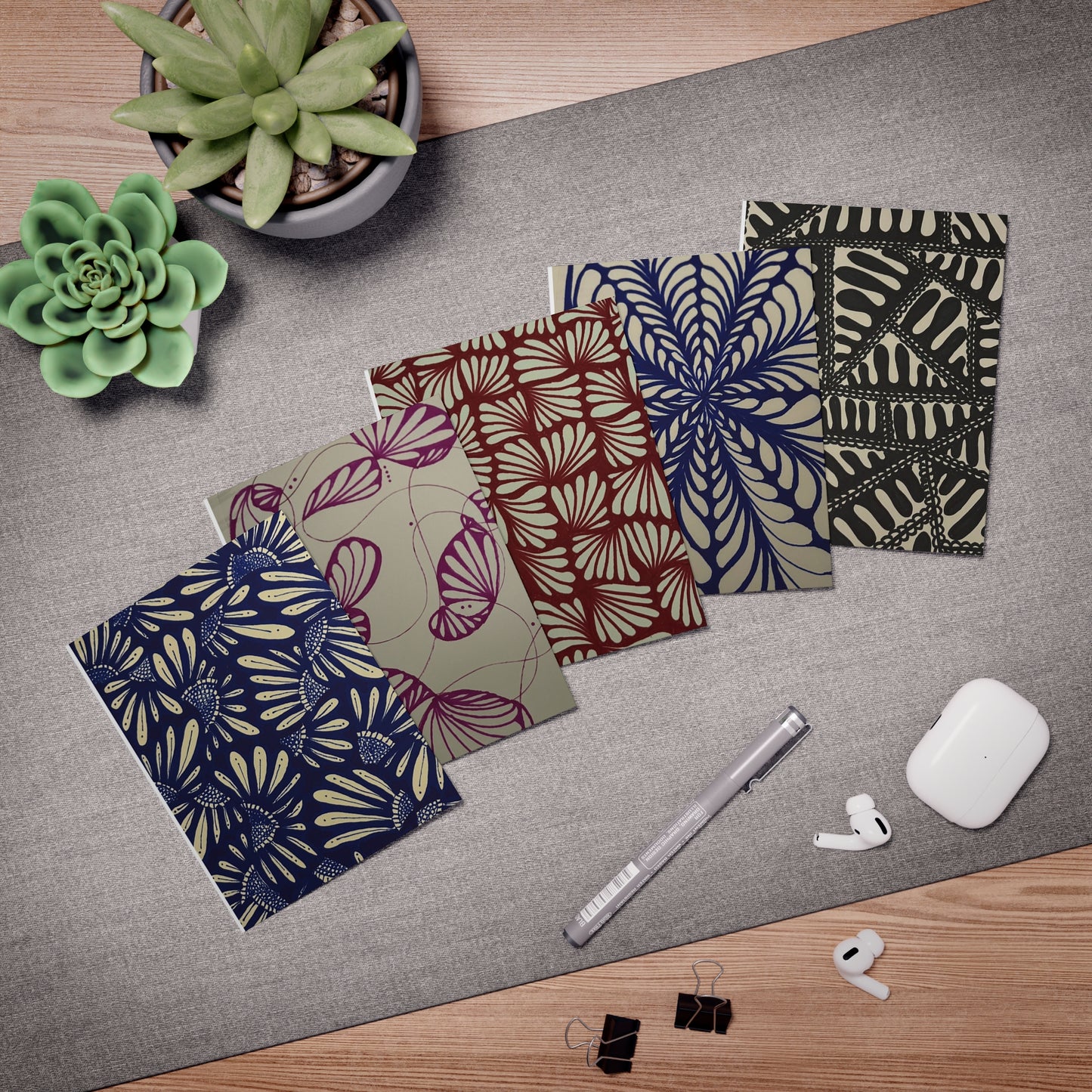 Multi-Design Greeting Cards (5-Pack)