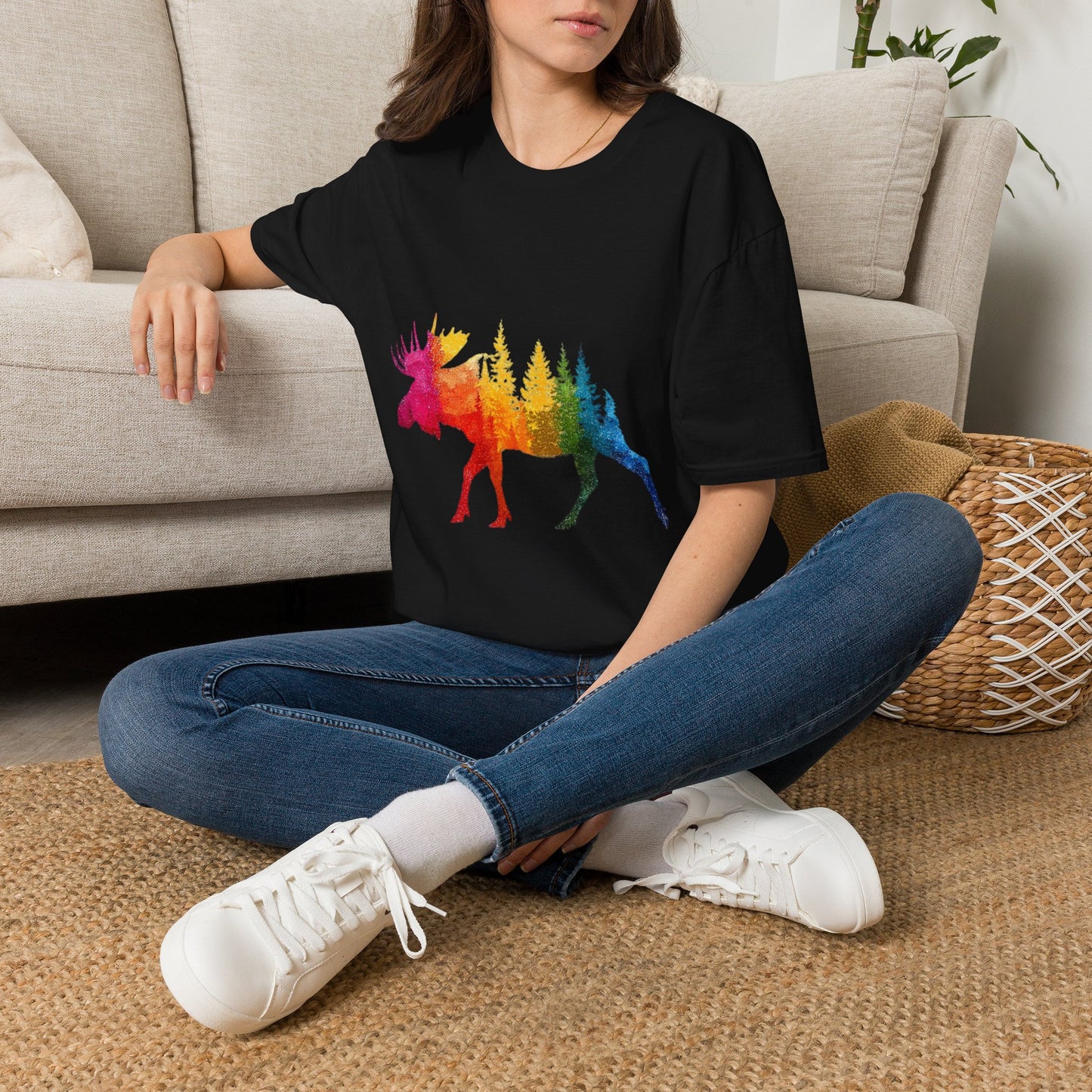 LGBTQIA Pride Maine Moose T-Shirt