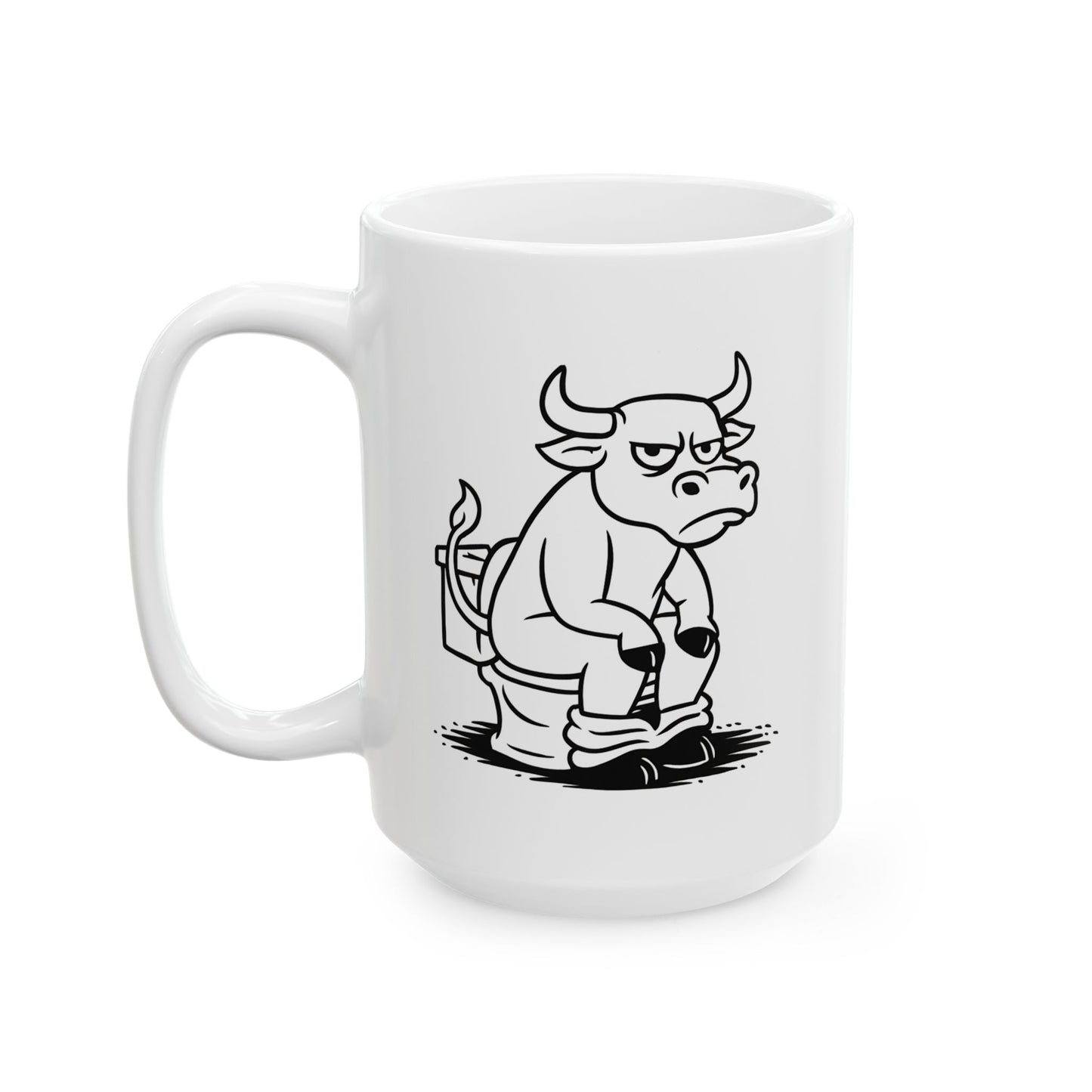 Coffee Mug — Bullsh*t Ceramic Mug (11oz or 15oz)