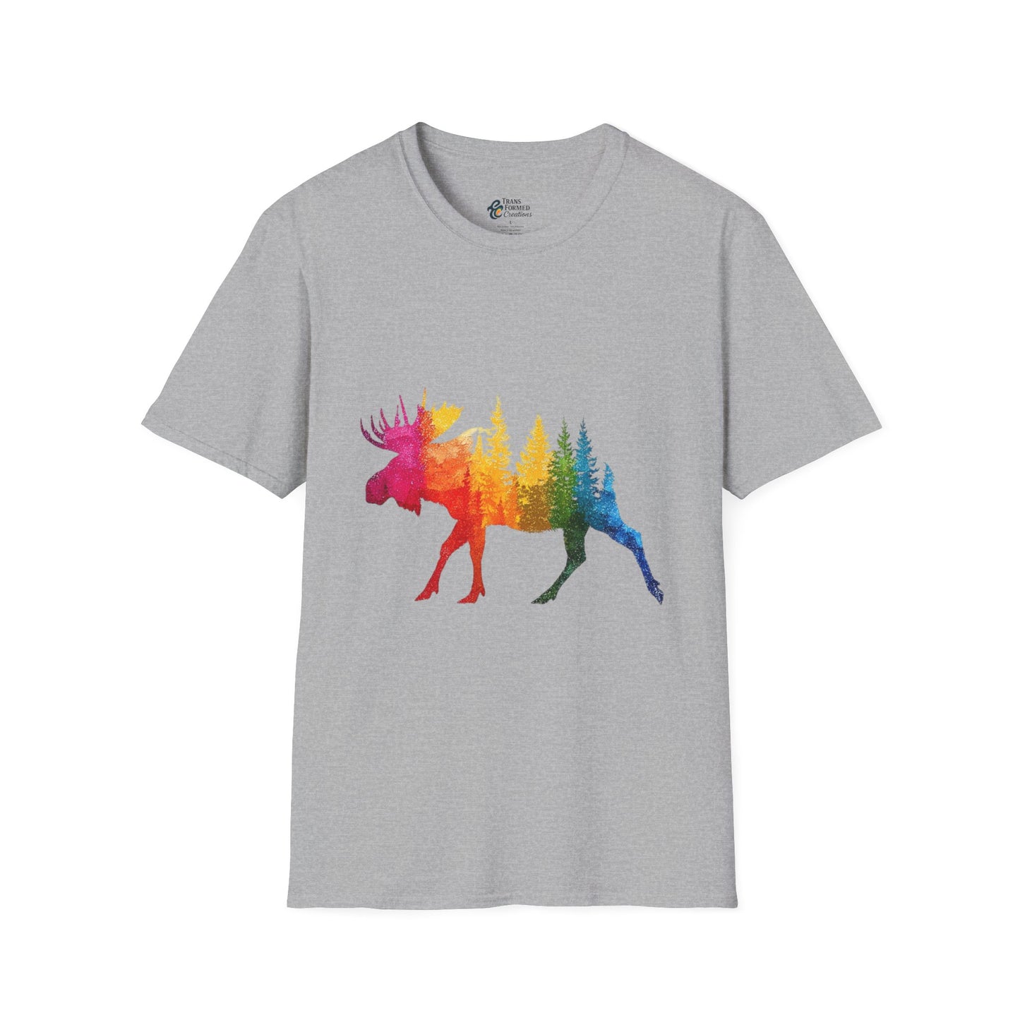 LGBTQIA Pride Maine Moose T-Shirt